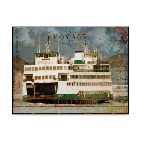 Sandy Lloyd 'Voyage To Puget Sound' Canvas Art,18x24